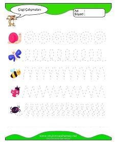 Çizgi Çalışma Sayfaları